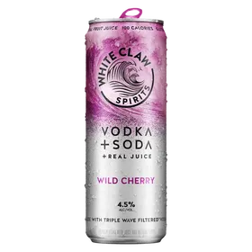 White Claw Vodka + Soda Wild Cherry