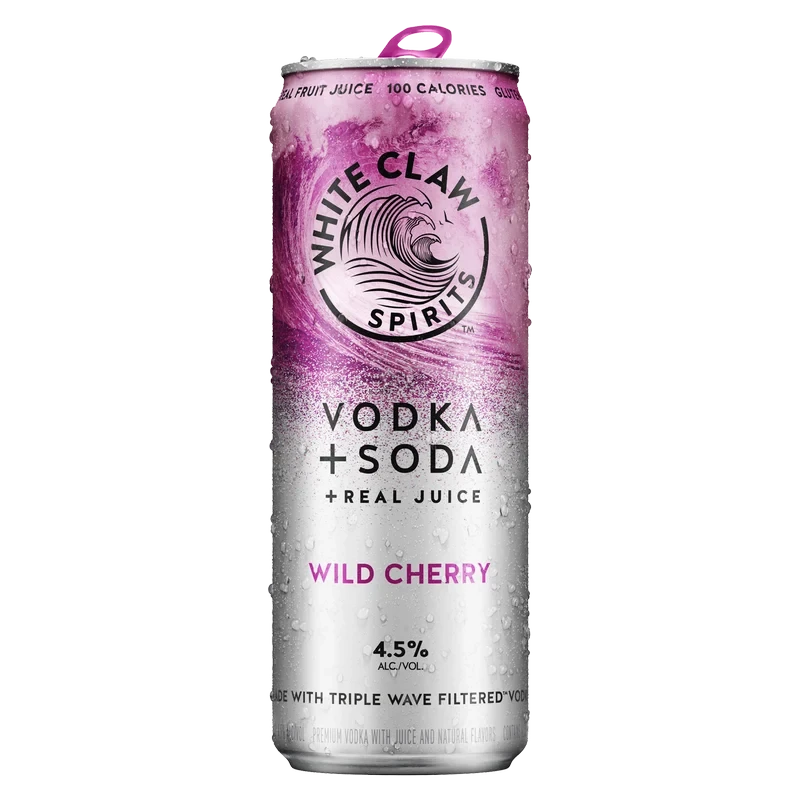 White Claw Vodka + Soda Wild Cherry 12oz Can 4.5% ABV