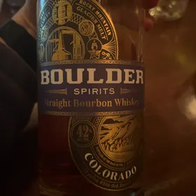 Boulder Spirits Straight Bourbon