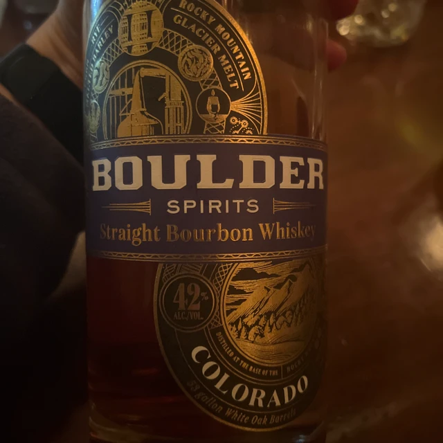 Boulder Spirits Straight Bourbon