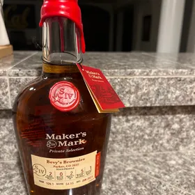 Maker's Mark private selection (Bevy's Brownies)