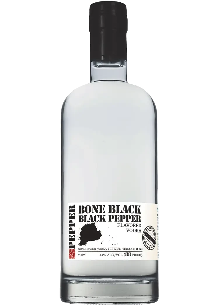Bone Black Black Pepper Flavored Vodka
