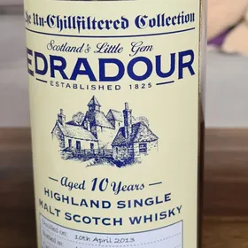 Edradour The Unfiltered Collection