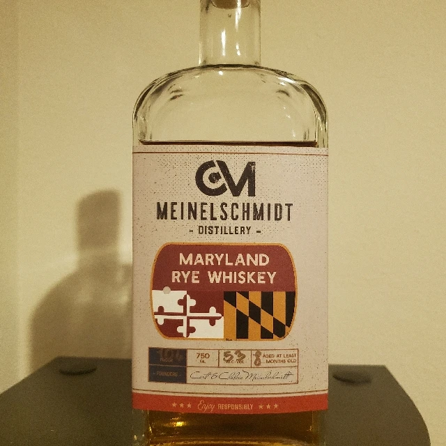 Meinelschmidt Distillery Maryland Rye Whiskey