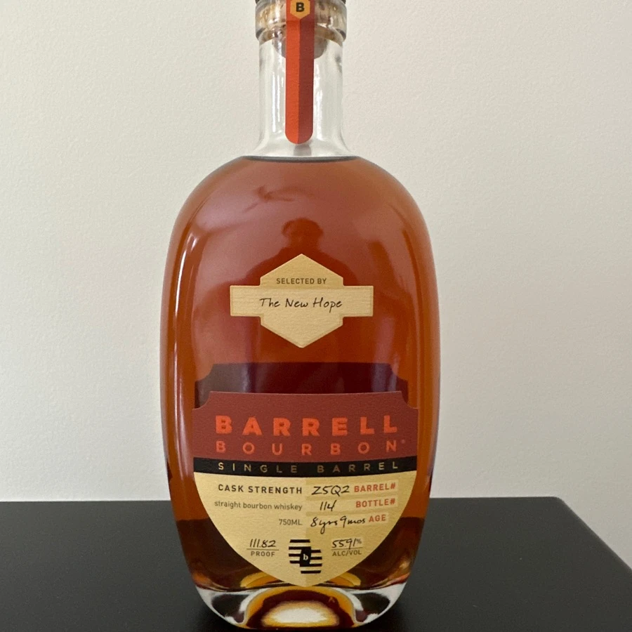 Barrell Bourbon Single Barrel Cask Strength 25Q2 (New Hope)
