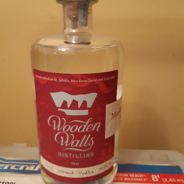 Wooden walls maiden voyage  100% wheat vodka