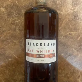 Blackland Limited Edition Rye Whiskey (100 Proof)