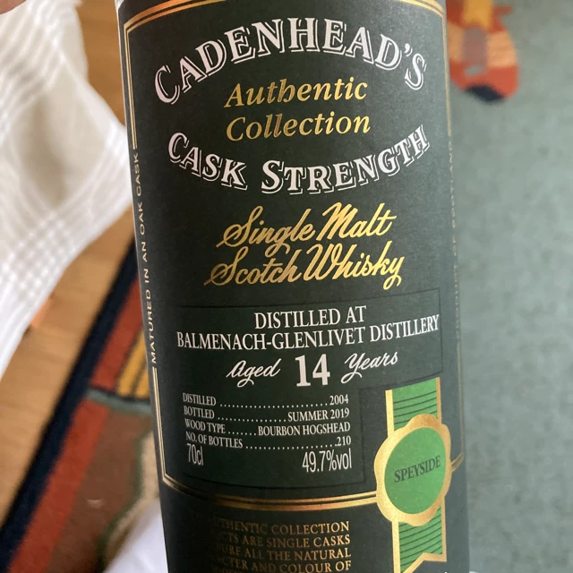 Cadenhead's Cask Strength 14 year old
