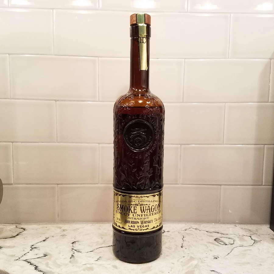 Smoke Wagon Uncut Unfiltered Straight Bourbon Whiskey - Batch 109