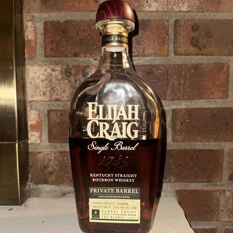 Elijah Craig Private Barrel Barrel Proof Ashland Beverage Center