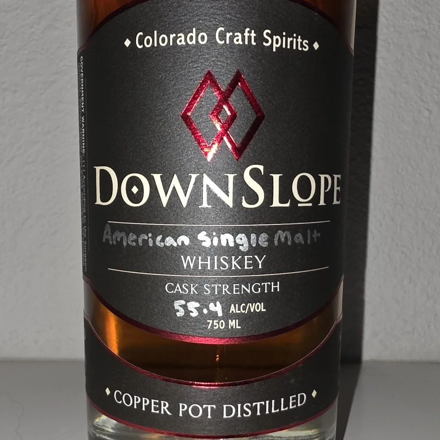 Downslope Distilling American Single Malt Cask Strength