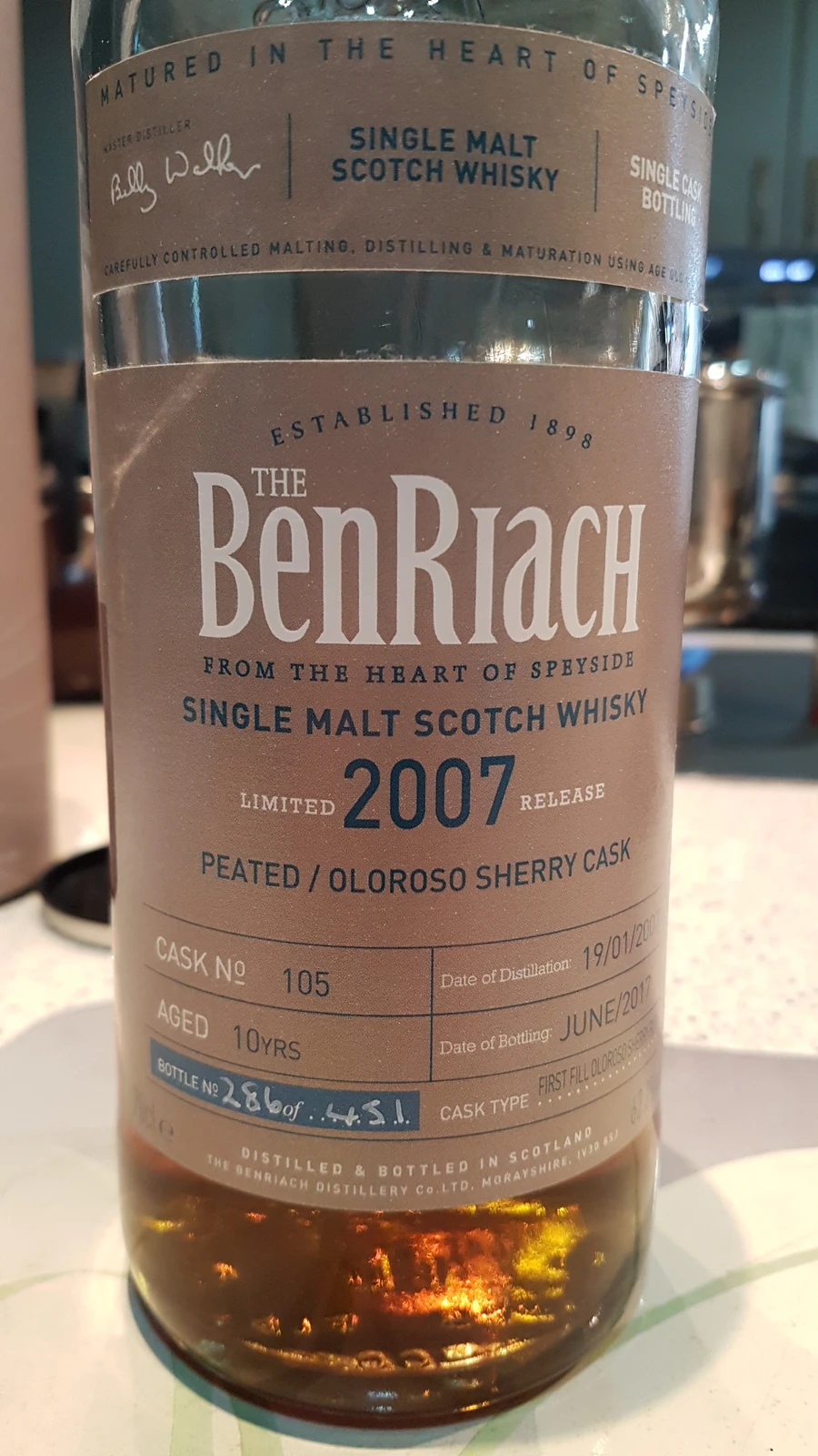 Peated / Oloroso Sherry Cask 10 year