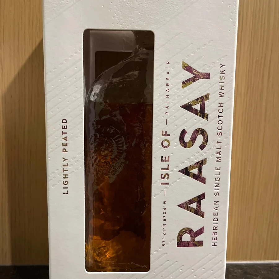 Isle of Raasay Lightly Peated Single Malt batch R-02.1