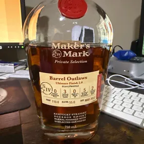 Maker's Mark Private Selection Barrel Outlaws Ultimate Finish 2.0