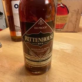 Rittenhouse Straight Rye Whiskey Botted-In-Bond Private Single Barrel Barrel No. 8082169 Barreled 06/20/18 Rickhouse H2 Floor 3 (Spec's 2023)
