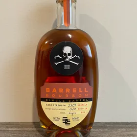 Barrell Bourbon Single Barrel (Skull & Cross Bones III)
