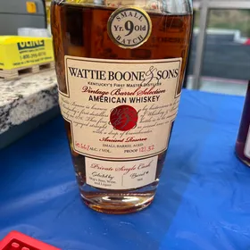 Wattie Boone & Sons Small Batch 9 Yr. Old Batch Private Single Cask (Skip's Liquor Pick Barrel # 968)