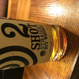 Shumrick and Leys 2 Shot straight rye whiskey