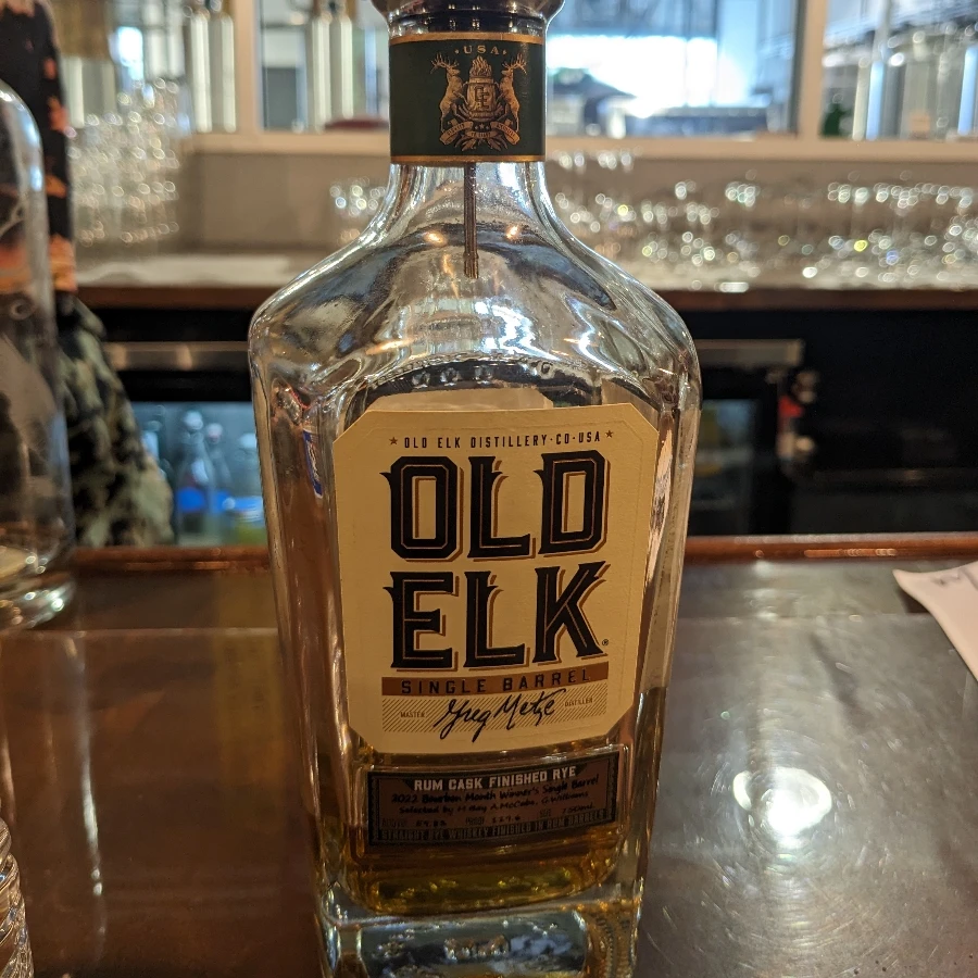 Old Elk Cask Strength Rye (Single Barrel)