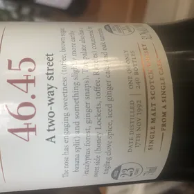 A two-way street 46.45 (SMWS)