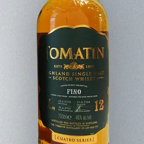 Tomatin Cuatro Series #1 "Fino" 12 Year