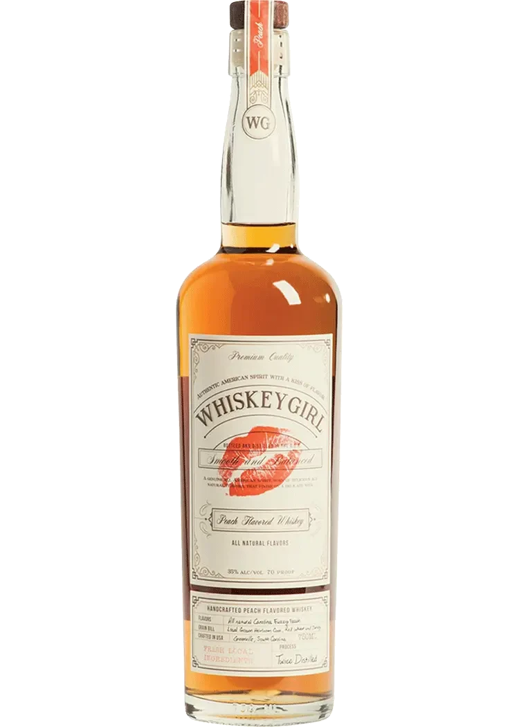 whiskey smith co. peach flavored whiskey