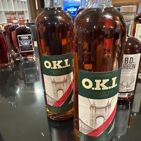 OKI Straight Rye Whiskey Single Barrel Selected by Seelbach's