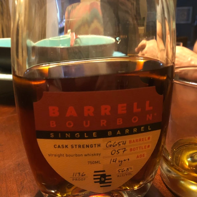Barrell Bourbon Single Barrel #G654