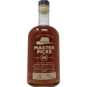 Master Picke 15 Year Single Barrel Bourbon