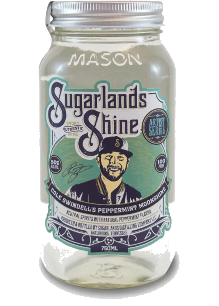 Sugarlands Peppermint 100proof Moonshine