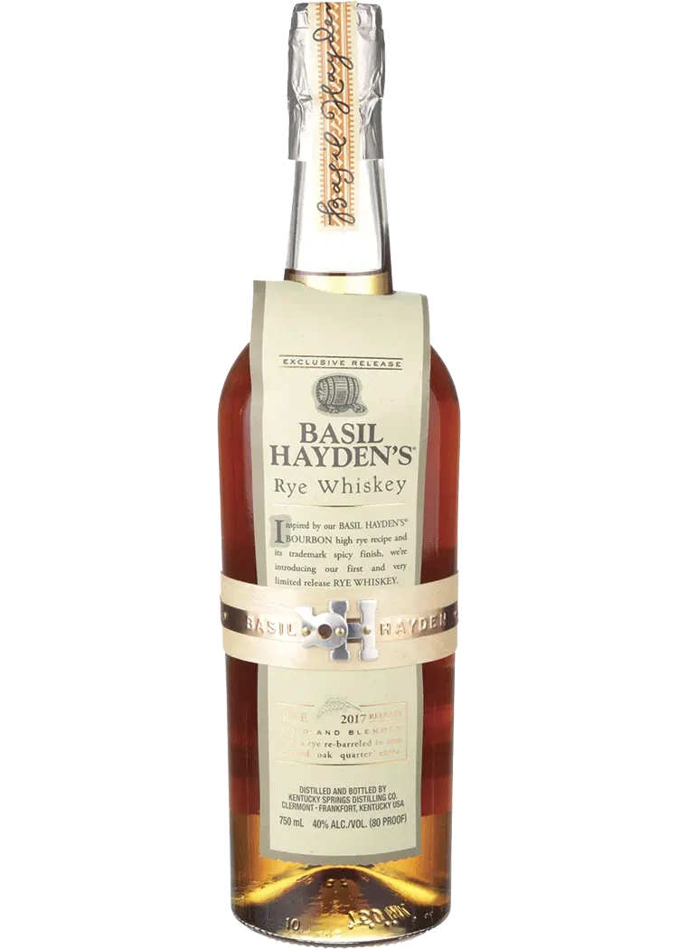 Basil Haydens Rye Whiskey