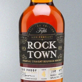 Rock Town 5th Anniversary Arkansas Straight Bourbon