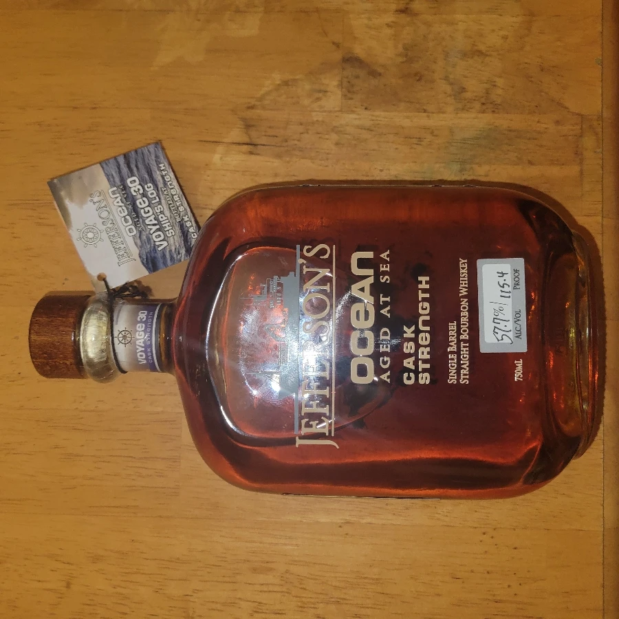 Jefferson's Ocean Aged at Sea Voyage 30 Cask Strength