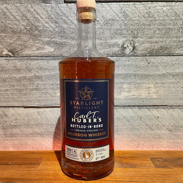 Starlight CarlT Huber's BiB Indiana Straight Bourbon Whiskey