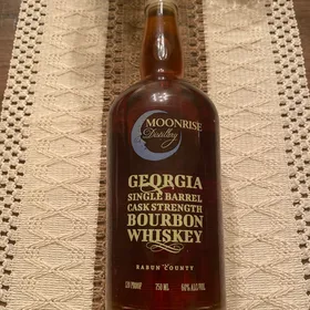 Moonrise Distrillery Georgia Cask Strength Bourbon