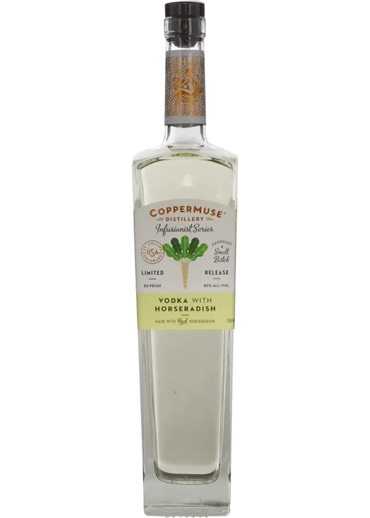 Coppermuse Distillery Infusionist Series Vodka with Horseradish