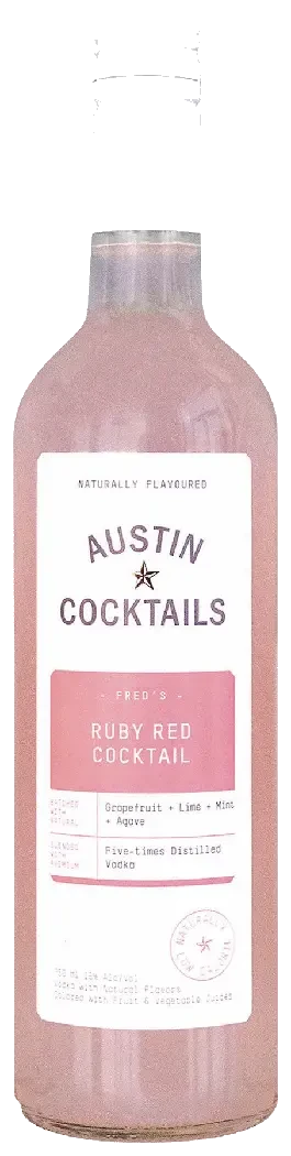 Austin Cocktails Freds Ruby Red