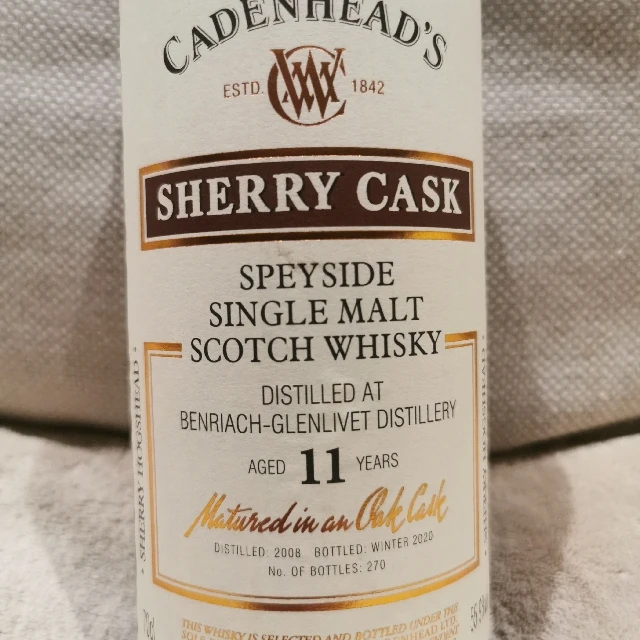 Benriach 2008 CA