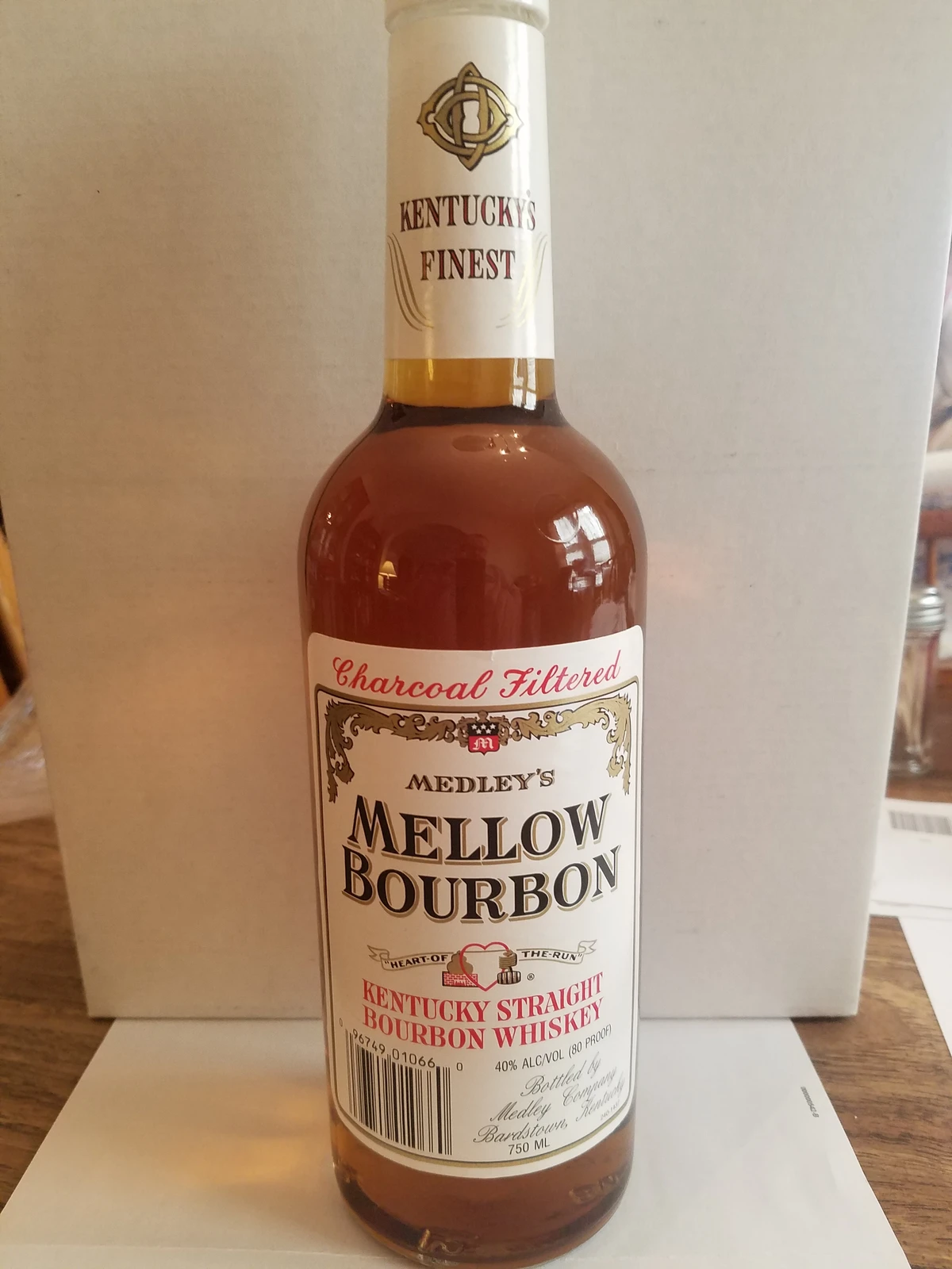Medley's Mellow Bourbon, Kentucky Straight Bourbon Whiskey