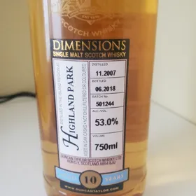Duncan Taylor Dimensions Highland Park 10