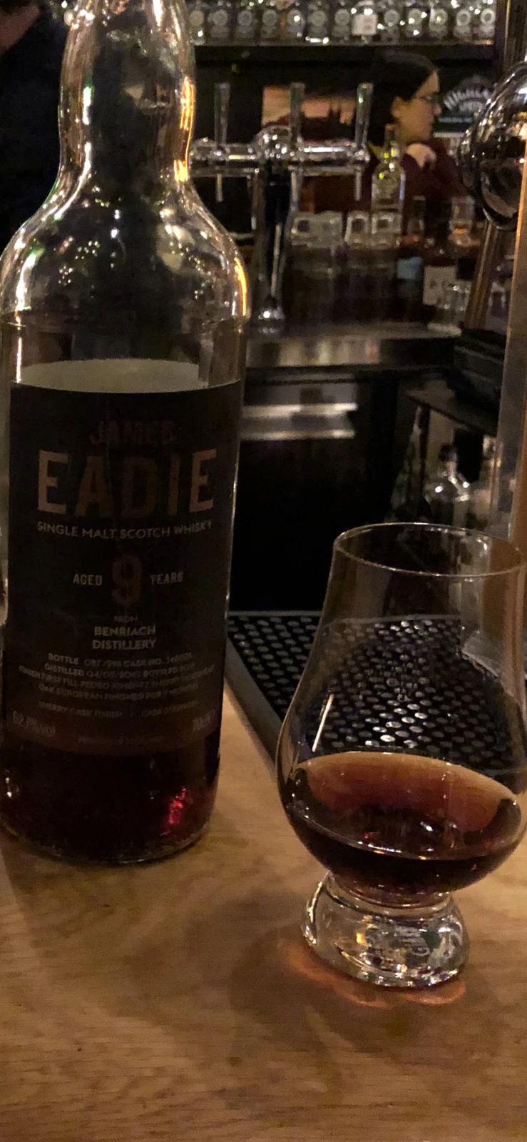 James Eadie Benriach 9 Year Cask 348035