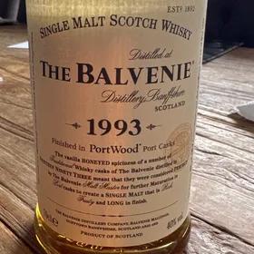 The Balvenie Single Malt 1993 Finished in Portwood Port Casks