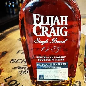 Elijah Craig Barrel Proof Single Barrel Angel's Share NUE2 Barrel 6683986
