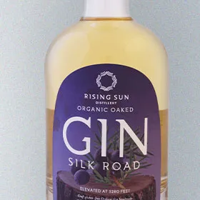 Rising Sun Organic Oaked Silk Road Gin