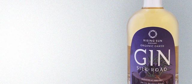 Rising Sun Organic Oaked Silk Road Gin