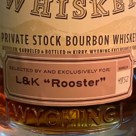 Wyoming Whiskey L&K "Rooster"