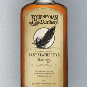Journeyman Distillery Last Feather Organic Rye