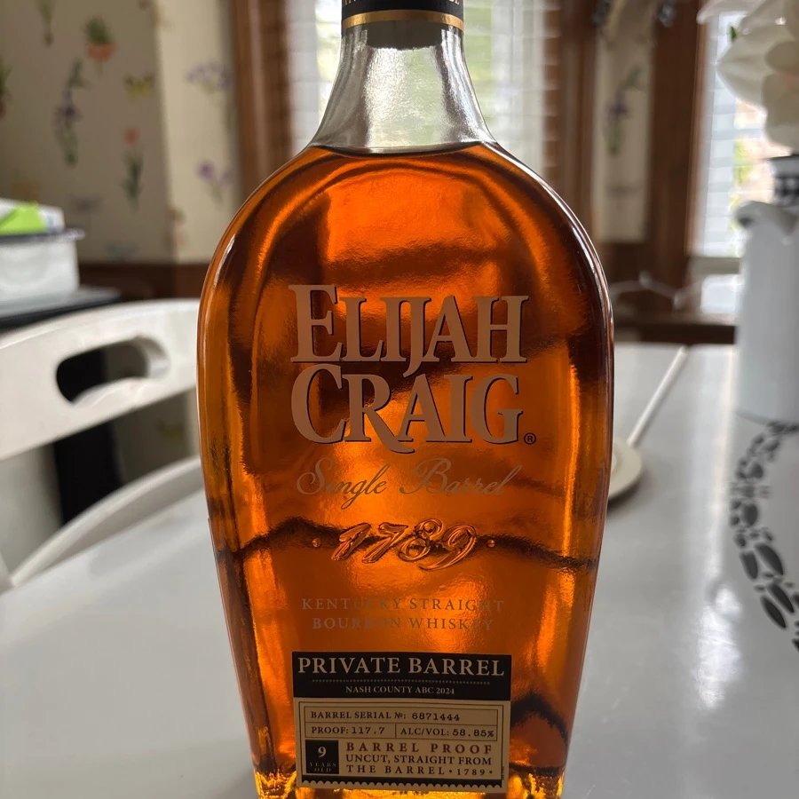 Elijah Craig Single Barrel Private Barrel Nash County ABC