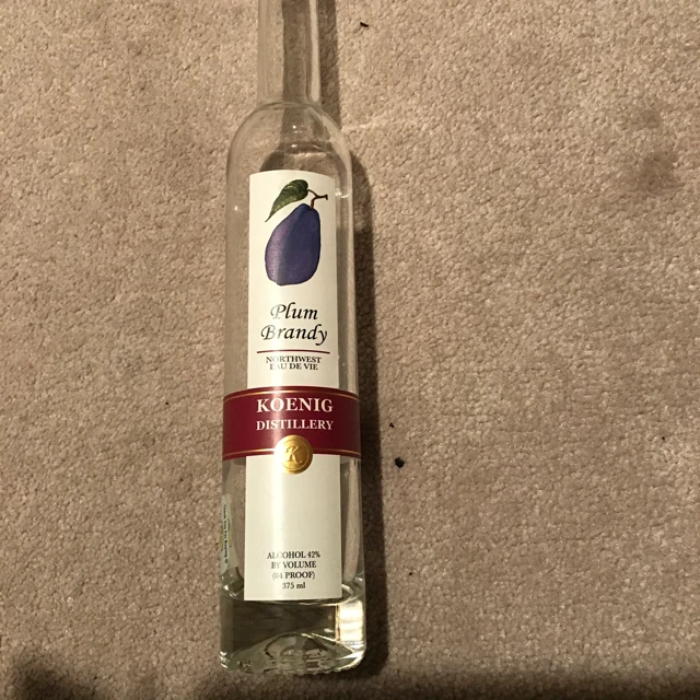 Plum Brandy - Northwest Eau De Vie - Koenig Distillery
