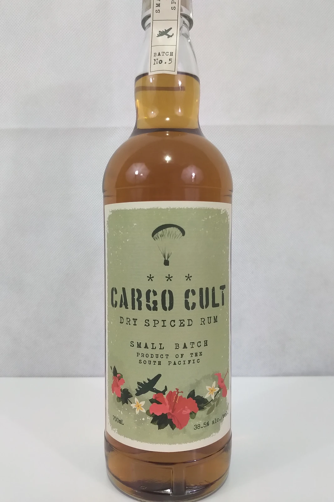 Small Batch Cargo Cult Dry Spiced Rum